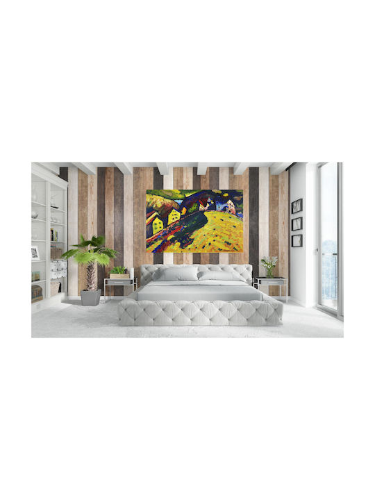 Houses Painting on Canvas 100x70cm