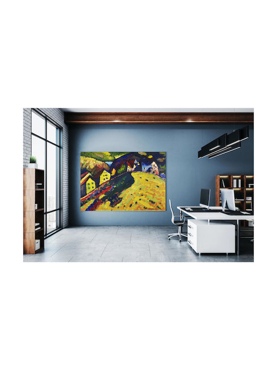 Houses Painting on Canvas 100x70cm