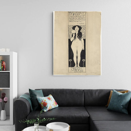 "nuda Veritas" Gemälde auf Leinwand 40x65cm
