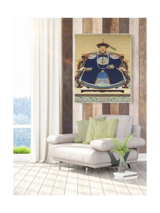 Seated Man A Painting on Canvas 100x150cm