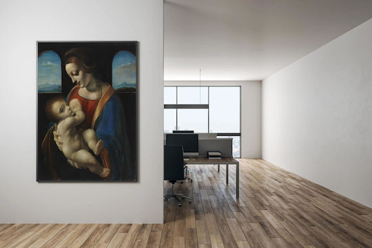 Madonna Litta, Copy After Leonardo Da Vinci, 1896, By Magnus Enckell Πίνακας σε Καμβά 40x65cm