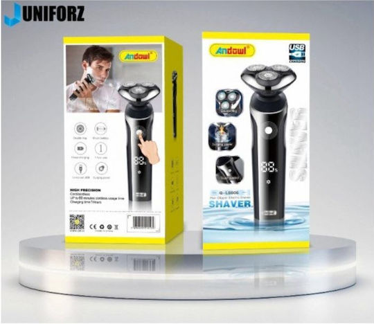 Andowl Q-L8006 Rotating Electric Shaver Face