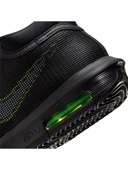 LeBron Witness 8 High Basketball Shoes Black / Volt / White