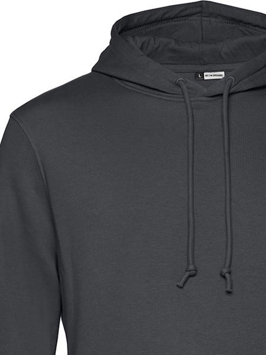 B&C Werbe-Hoodie in Gray Farbe