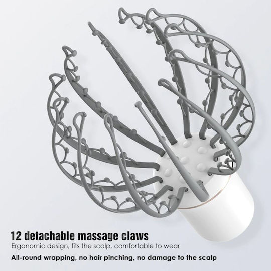 Massagegerät für den Kopf Weiß