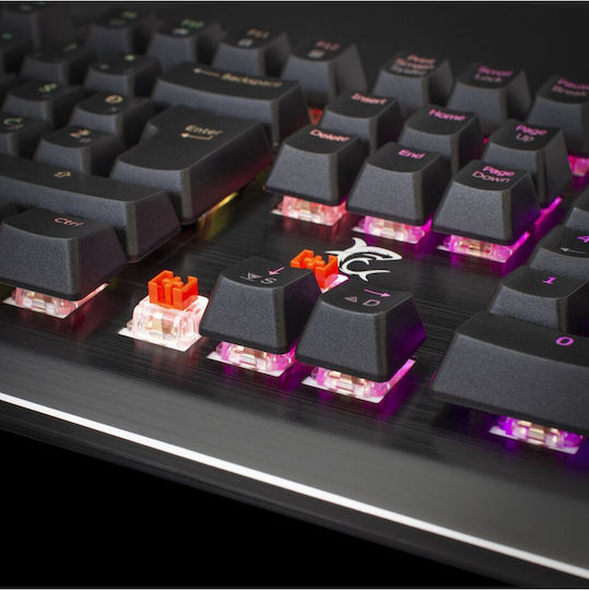 White Shark Legionnaire X Tastatură Mecanică de Gaming cu Comutatoare Outemu Red și Iluminare RGB Limba Tastaturii Engleză SUA