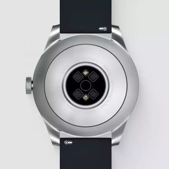 Withings ScanWatch 2 Stainless Steel 38mm Αδιάβροχο με Παλμογράφο (Μαύρο)