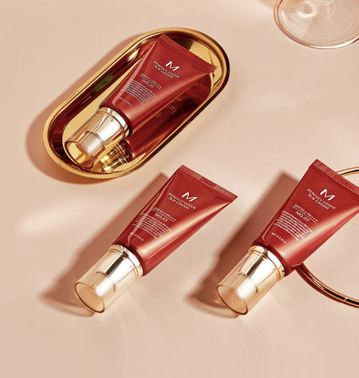 Missha M Perfect Cover BB 25 Warm Beige 25 Warm Beige Cream Face Day with SPF42 with Ceramides 50ml