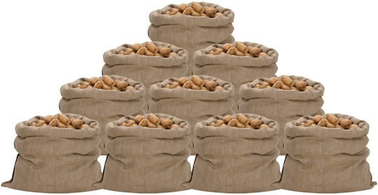 vidaXL Jute Olive Harvesting Bags 100x110cm 10pcs