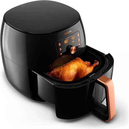 Philips Air Fryer 7.3lt Μαύρο HD9867/90