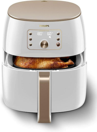 Philips Heißluftfritteuse mit Wi-Fi 7.3Es Weiß HD9870/20