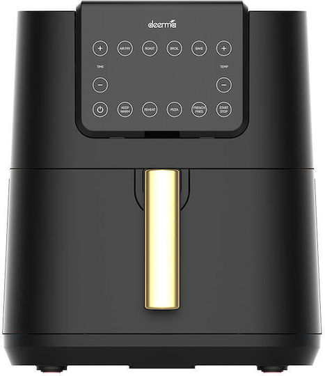 Deerma Heißluftfritteuse mit Wi-Fi 7.5Es Schwarz KZ120
