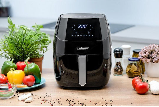 Zelmer Air Fryer 5lt Μαύρο ZAF5500B