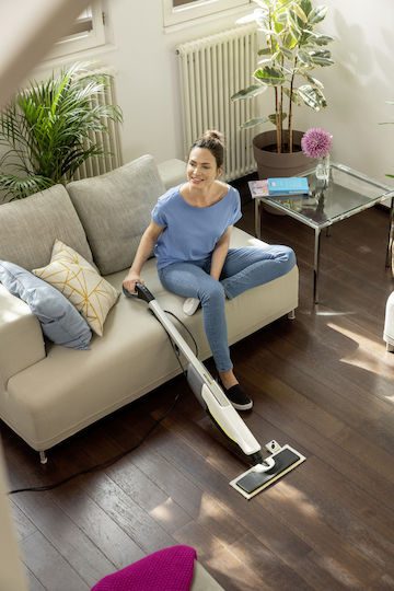Karcher SC 2 Upright Ατμοκαθαριστής Πίεσης 0.5bar με Κοντάρι