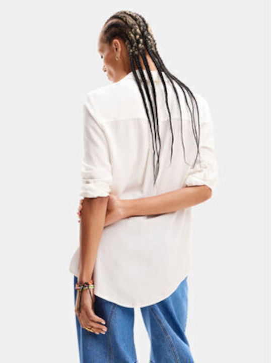 Women's Long Sleeve Shirt White