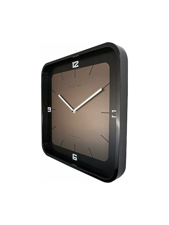 Nextime Ceas de Perete Negru Ø40cm