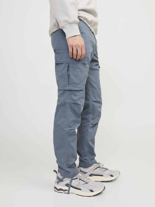Pantaloni Elastic Blue