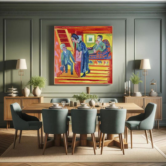 Painting on Canvas 110x110cm