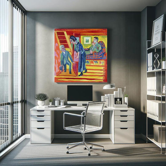 Painting on Canvas 110x110cm