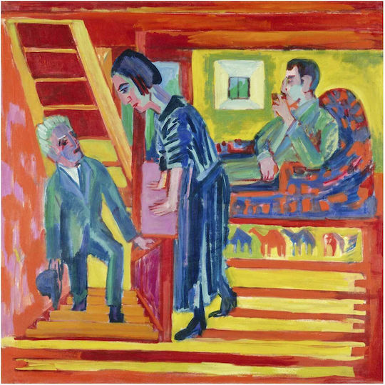 Painting on Canvas 110x110cm