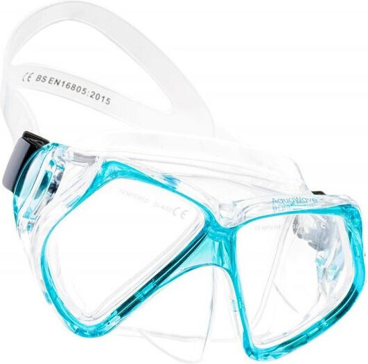 Aquawave Diving Mask Silicone Blue