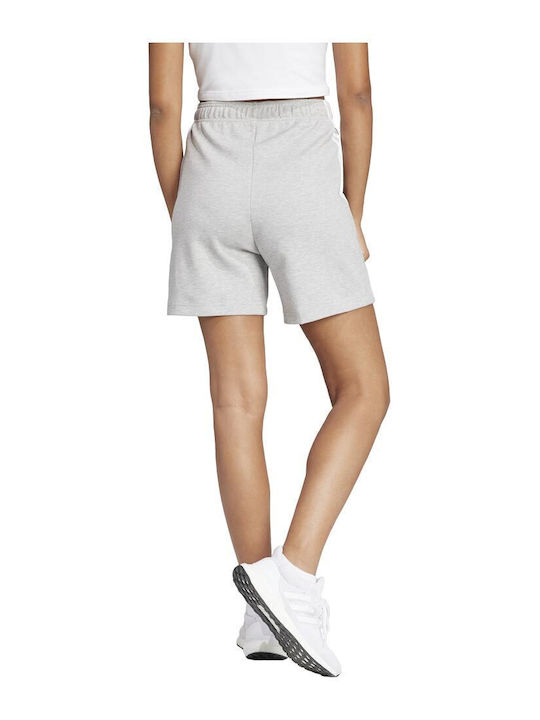 adidas 3-Stripes Γυναικείο Αθλητικό Σορτς Γκρι