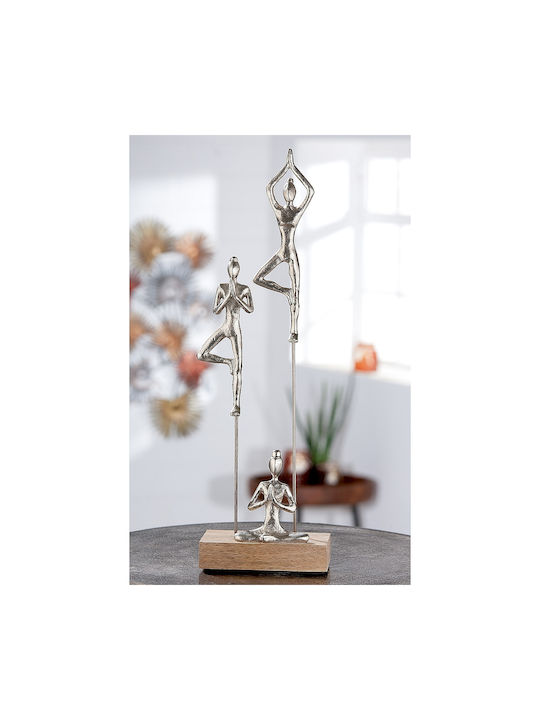 ArteLibre Decorative Figure made of Metal 9x15.5x51cm 1pcs