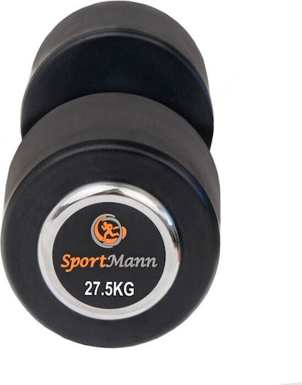 Sportmann Βαράκι Στρογγυλό Λαστιχένιο 1 x 27.5kg