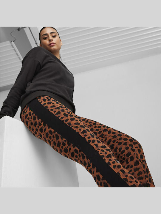 T7 Women's Long Training Legging Teak