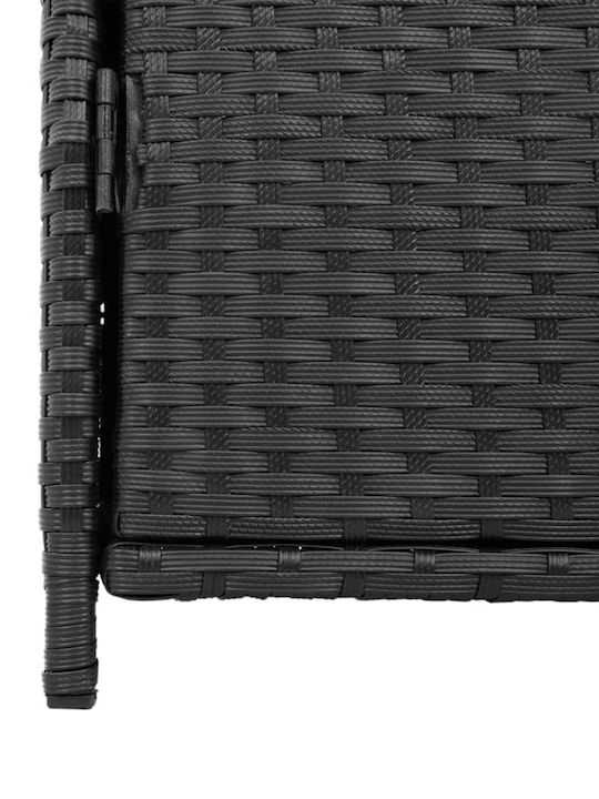 vidaXL Outdoor Storage Box Black L55xW59xH80cm