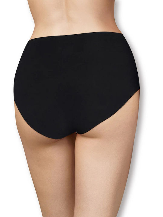 Diana Cotton High Waist Women's Slip 3Pack Black