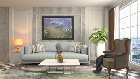 Claude Monet's Water Painting on Canvas 150x100cm
