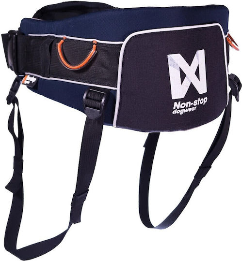 Non-stop dogwear Lesură/Odihnă Pentru Câini Curea De Antrenament Trekking Belt 2.0, Mare 85-165 cm În Culoare Neagră
