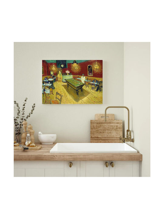 Le Café De Nuit (the Night Café) (1888) By Vincent Van Gogh Painting Copy of Van Gogh on Canvas 50x40cm
