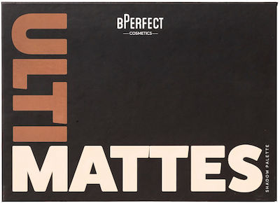 BPerfect Cosmetics Παλέτα με Σκιές Ματιών Matte σε Στερεή Μορφή Πολύχρωμη