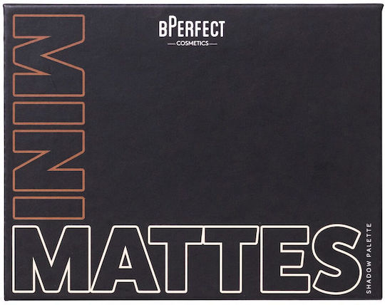 BPerfect Cosmetics Mini Παλέτα με Σκιές Ματιών Matte σε Στερεή Μορφή 15.6gr