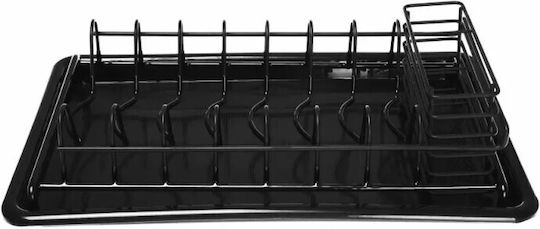 KING Hoff Sink Strainer Metallic Black 38x24.5x9.5cm