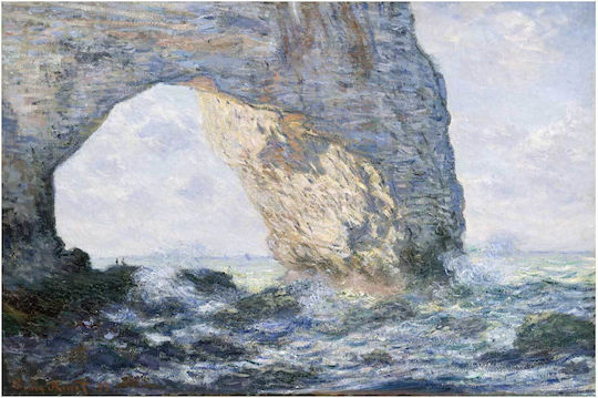Étretat 1883 Картина Платнен 90x60см
