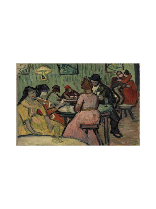 The Brothel (le Lupanar) By Vincent Van Gogh Painting Copy of Van Gogh on Canvas 65x40cm