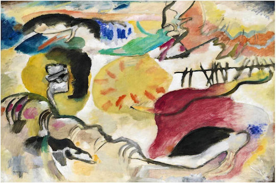 Improvisation 27 Garden Love Ii 1912 Gemälde auf Leinwand 120x80cm