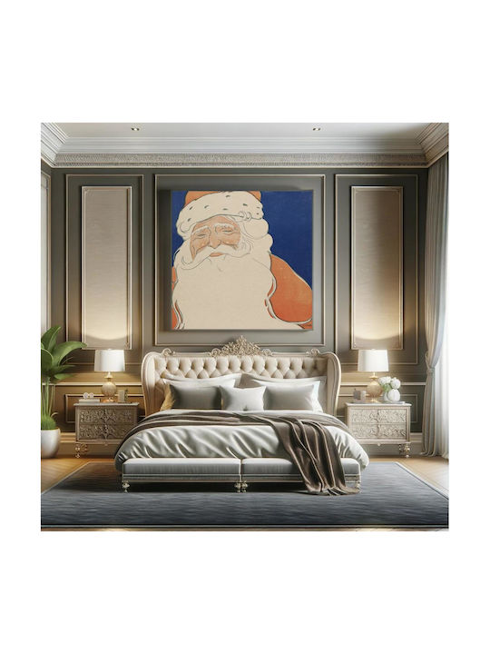 Santa Claus Illustration 1901 Gemälde auf Leinwand 110x110cm