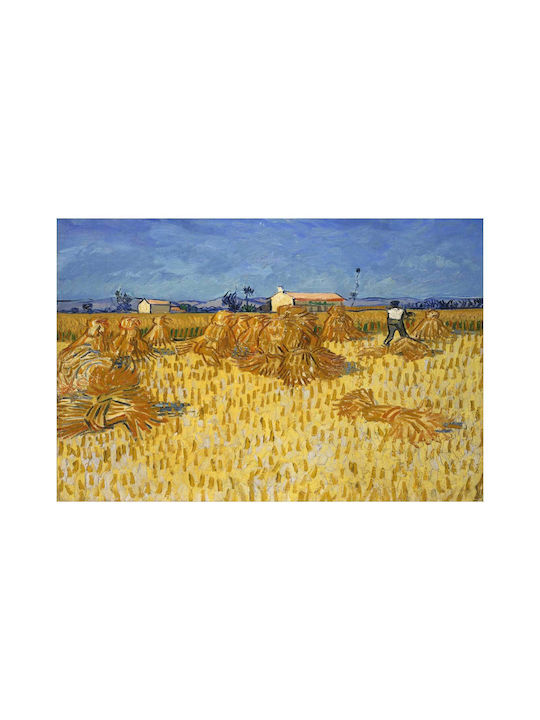 Vincent Van Gogh - Corn Harvest In Provence Painting Copy of Van Gogh on Canvas 150x100cm