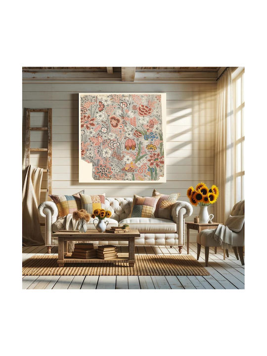 Design Ca Картина Тъкан 120x120см