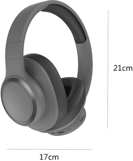 Leewello Bluetooth Wireless Over Ear Headphones with 49 hours of Operation Beige