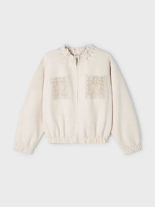 Mayoral Kinder-Strickjacke Creme