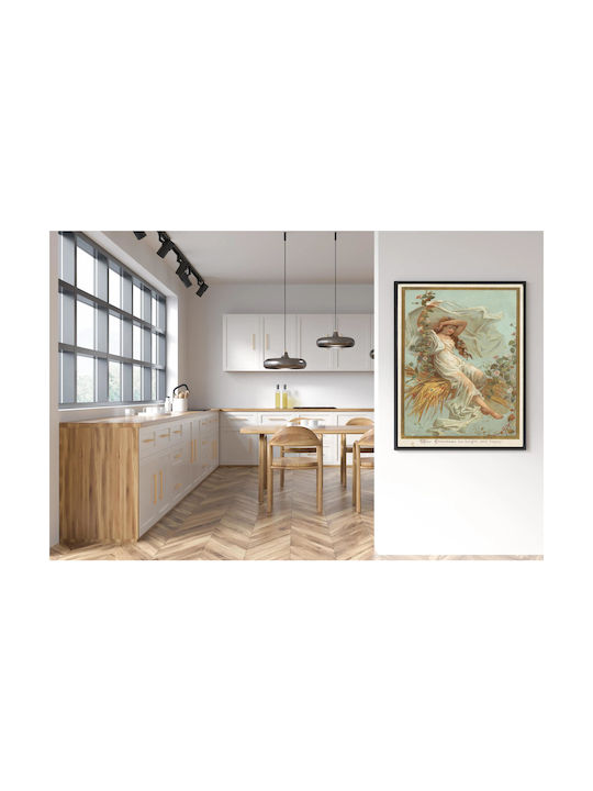 May Christmas Be Bright And Happy Gemälde auf Leinwand 100x150cm