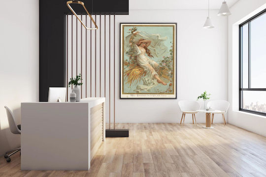 May Christmas Be Bright And Happy Painting on Canvas 100x150cm