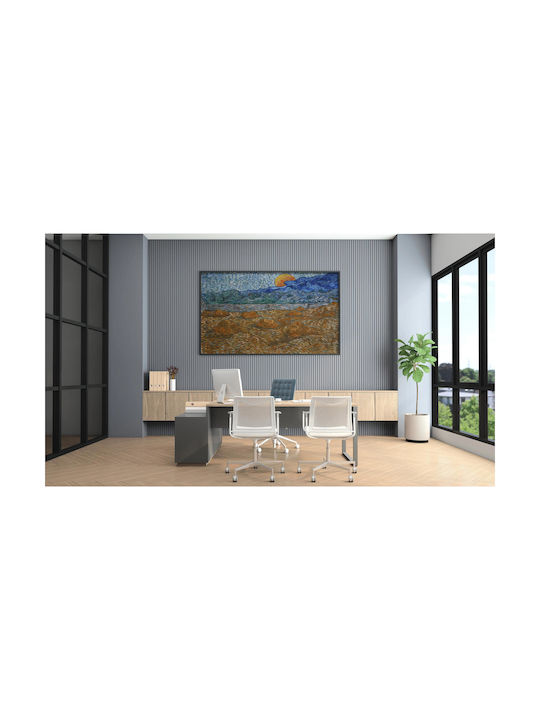 Wheat Sheaves Rising Moon; Painting Copy of Van Gogh on Canvas 50x40cm