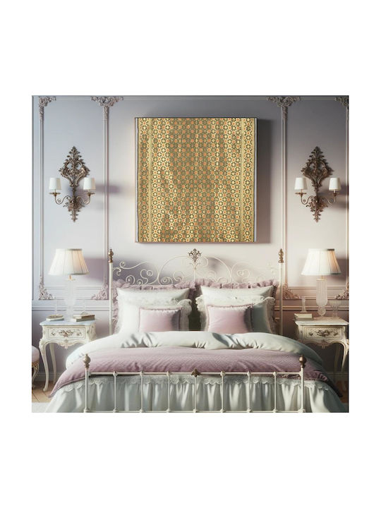 Brocade Tablou Metalic 120x120cm