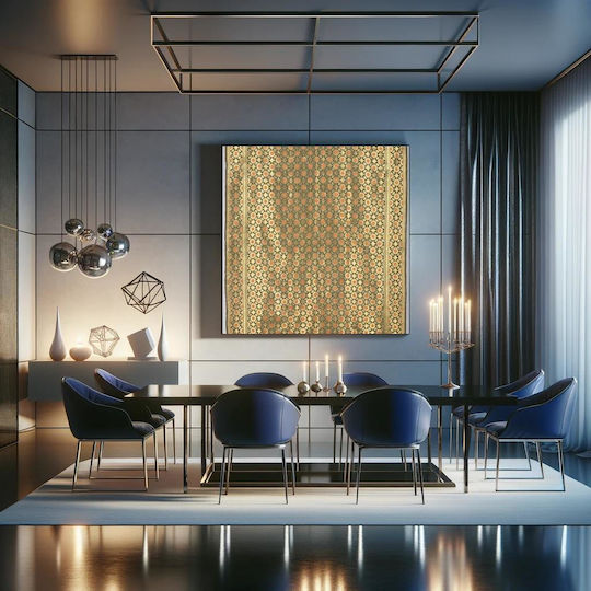 Brocade Πίνακας Μεταλλικός 120x120cm
